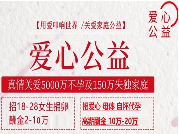 南山捐卵助孕生子 爱心志愿者招募